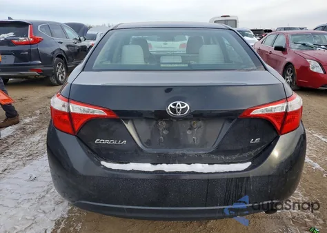 2015 Toyota Corolla L z USA, uszkodzony, nr VIN 2T1BURHE2FC463953